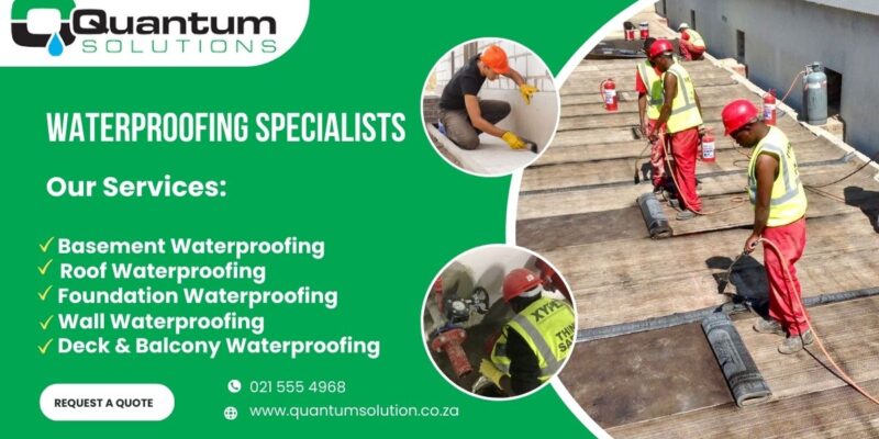 Waterproofing specialists in Cape Town